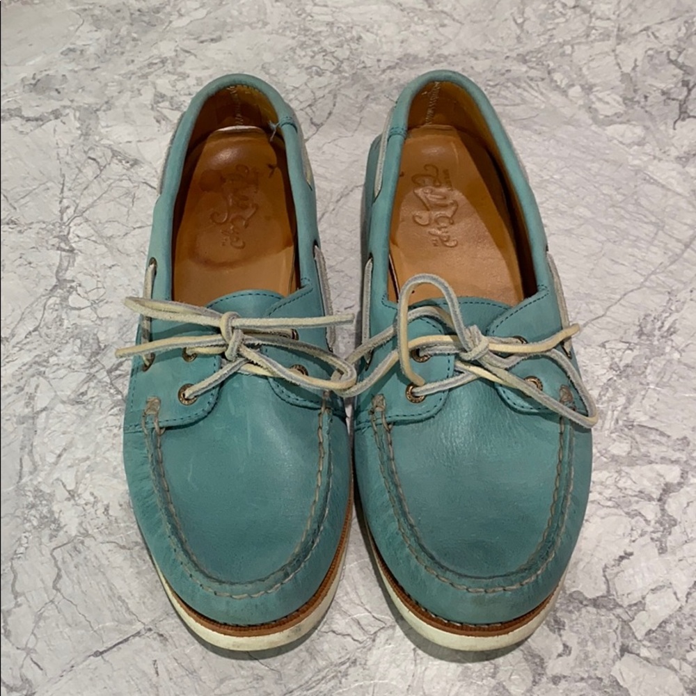 Blue Sperry Boatshoes